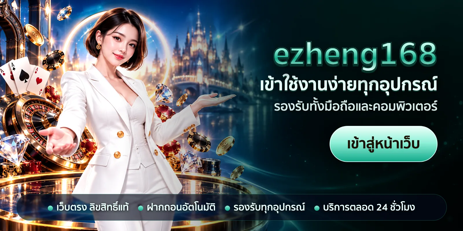 ภาพหัวเรื่องของ ezheng168 ชุดที่ 2 — เข้าใช้งานง่ายทุกอุปกรณ์